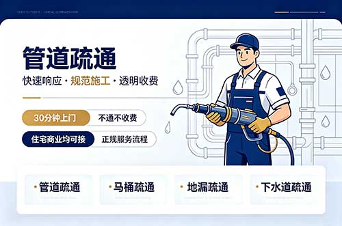 许昌管道疏通